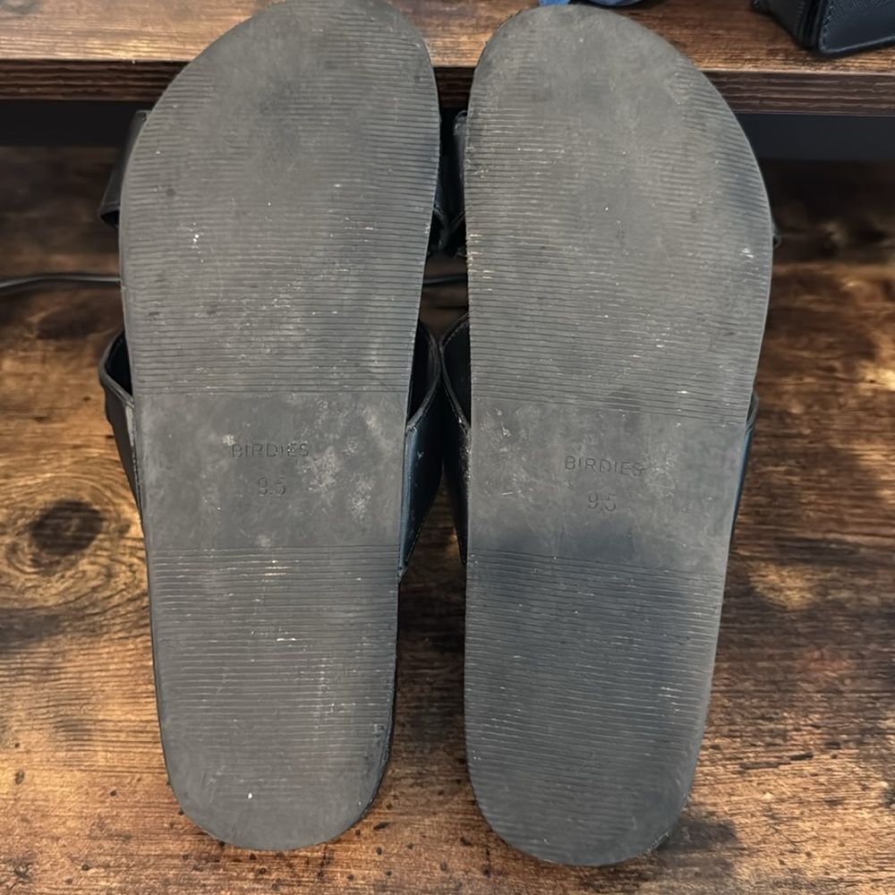 Birdies The Robin Black Sandals Size 9.5 - Picture 10 of 11